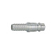 Riegler Plug-in connector, I.D. 7.2-7.8, hard./gal. steel, Sleeve I.D. 6 107371