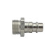 Riegler Nipple for couplings NW 7.2 - 7.8, stainless steel 1.4305, G 1/8 AG 107433