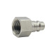 Riegler Nipple for couplings NW 7.2 - 7.8, stainless steel 1.4305, G 1/8 IG 107437