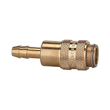 Riegler Quick release coupling NW 5, shut-off on both sides, nozzle LW 6 107497