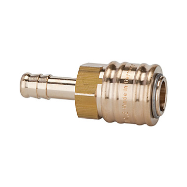 Riegler Quick release coupling NW 7.2, shut-off on both sides, nozzle LW 8 107513