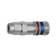 Riegler Safety coupling I.D. 7.6, »stream line«, for hose 10x6.5 107600