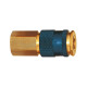 Riegler Unmistakable quick release coupling NW 7.8, G 1/4 IG, green 107663