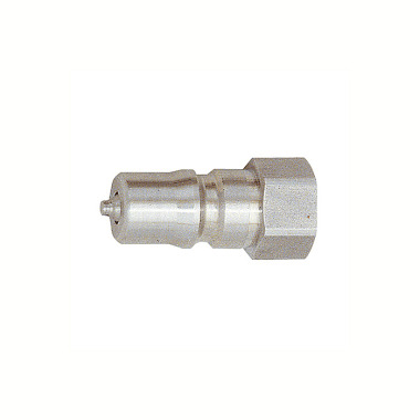 Riegler Locking nipple, shut-off on both sides, ES 1.4305, G 3/4 IG, NW 13 107712