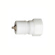 Riegler Locking nipple, double-sided shut-off, POM, G 1/8 IG, NW 4.3 107718