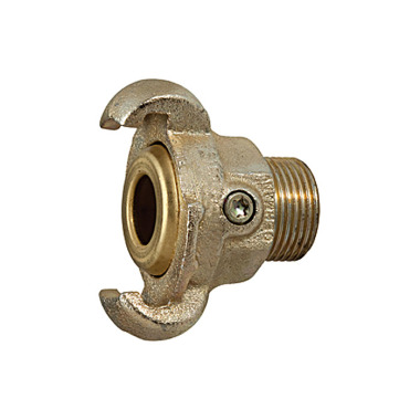 Riegler Claw coupling with external thread, G 3/4, with brass seal 107856