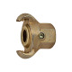 Riegler Jaw coupling with interior thread, G 3/4, with brass seal 107863