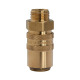 Riegler Tempered coupling DN 6, Exterior thread, Brass, M14x1.5 straight 107923