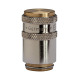 Riegler Locking coupling DN 6, brass 2.0401, length 30.0 mm 107929