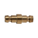 Riegler Connecting piece DN 6 - DN 6, brass 2.0401 107951