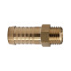 Riegler Screw-in connector, Brass, M8x0.75 ET, Hose connection 9 mm 107997