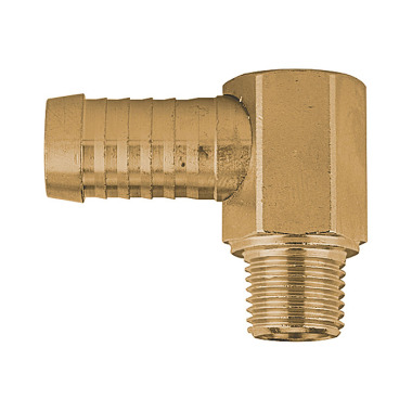 Riegler Angled threaded connector 90°, R 1/8 ET, Hose connection 9 mm 108003