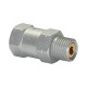 Riegler Flow valve, AG u., aluminum, ball seat valve pu = -0.3bar l/min 2.3 108428