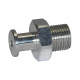 Riegler Connection nipple for flat suction cup round »PFG«, G1/8 ET, Ø 20 108463