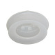 Riegler Bellows suction cup, round 1.5 folds, material silicone, FGA, diameter 14 108499