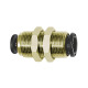 Riegler Straight push-in bulkhead connector reducing »click-clock«, M15x1 108745