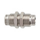 Riegler Straight push-in bulkhead connector »metallica«, M10x1 108976