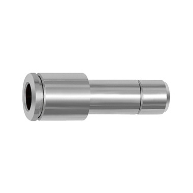 Riegler Straight push-in connector »metallica«, Plug nipple reducing 108996