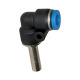 Riegler L-connector, plug nipple 3 mm »Blue Series« mini, hose Ø 3 109104