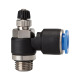 Riegler Throttle check valve »Blue Series«, Supply air throttle, M5 o. 109977