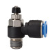 Riegler Throttle check valve »Blue Series«, Discharge throttle, R 1/8 o. 110044