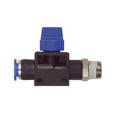 Riegler 3/2-way valve »Blue Series«, plug connection, R 1/4 a., SG Ø 8mm 110147