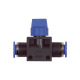 Riegler 3/2-way valve »Blue Series«, Plug connector, hose exterior Ø 6 110156