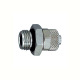 Riegler Straight screw-in fitting, O-ring, M5 a., for hose 4/2 110468