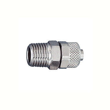 Riegler Straight screw-in fitting, R 1/4 a., for hose 10/8 110493