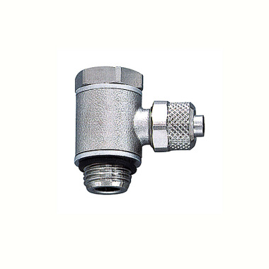 Riegler Angle swivel fitting, O-ring, G 1/8 a., for hose 6/4 110565