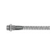 Riegler Straight screw-in fitting, kink protection, hose 10/8, G1/4a. 110652