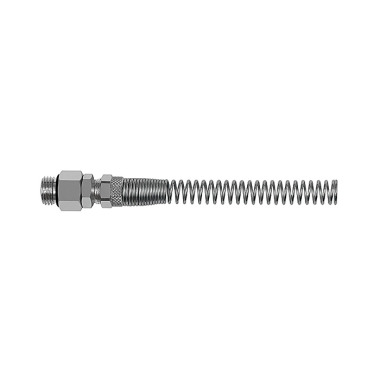 Riegler Straight screw-in fitting, anti-kink, rotatable G1/4a., SW16 110662