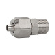 Riegler Straight screw-in fitting, R 1/8 a., hose 6/4, ES 1.4404 110688