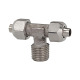 Riegler T screw-in fitting, R 1/8 o., for hose 6/4 mm, AF 12/10 110702