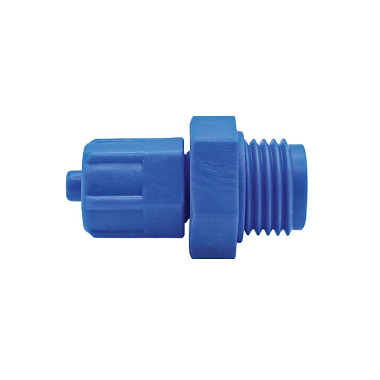 Riegler Straight screw-in fitting G 1/8 a., for hose 6/4 mm, POM 110721