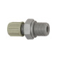 Riegler Straight screw-in fitting, G 1/8 o., for hose 4/6 mm, AF 14, PA 110763