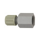 Riegler Straight screw-on fitting G 1/8 i., for hose 4/6 mm, PA 110779