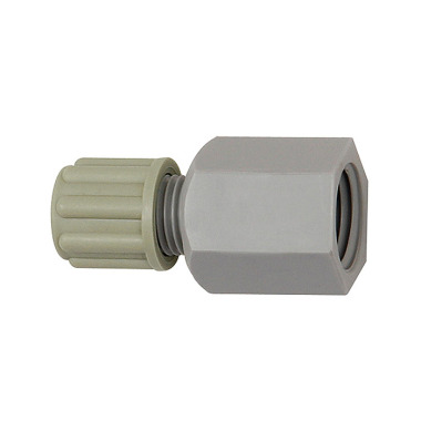 Riegler Straight screw-on fitting G 3/8 i., for hose 4/6 mm, PA 110787