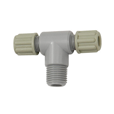 Riegler T-screw connection G 1/8 a., for hose 4/6 mm, PA 110816