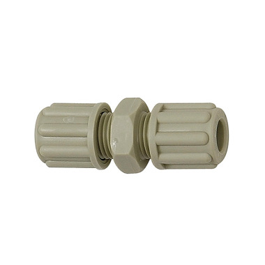 Riegler Straight hose connection, for hose 4/6 mm, SW 14, PP 110880