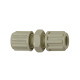 Riegler Straight hose connection, for hose 6/8 mm, SW 19, PP 110881