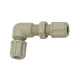 Riegler Angle bulkhead connection, M10x1.0, for hose 4/6 mm, SW 14, PP 110896