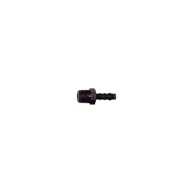 Riegler Straight screw-in supports, R 1/8 o., for hose I.D. 6 mm, PA 6 110947