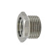 Riegler Reducing nipple, short, G 1/8 a., M5 i., SW 14, stainless steel 1.4571 111620