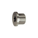 Riegler Plug screw, hexagon socket, collar, G 1/4, SW 6, ES 1.4571 111646