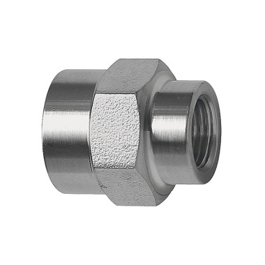 Riegler Bushing, Exterior hexagonal, reducing, G 1/2, G 3/8 111803