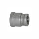 Riegler Reducing sleeve, round, G 1/2 i., G 1/8 i., stainless steel 1.4408 111884