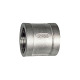 Riegler Socket, round, G 1/8, stainless steel 1.4408 111901