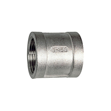 Riegler Socket, round, G 1/4, stainless steel 1.4408 111902