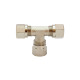 Riegler T-fitting, Pipe exterior Ø 4 mm, AF 9, nickel-plated brass 112040